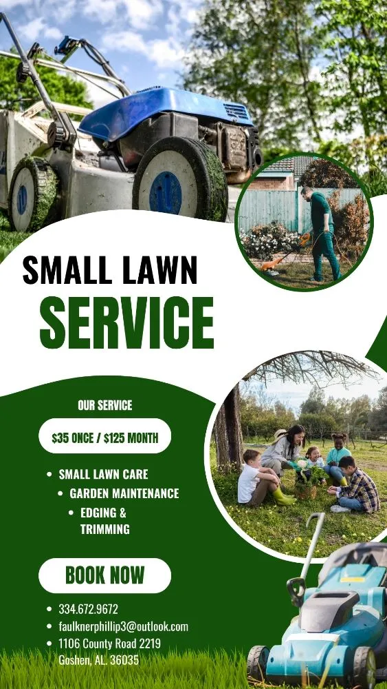 Reliable yard cleanup service for residential properties across Goshen, AL - Small Lawn Service