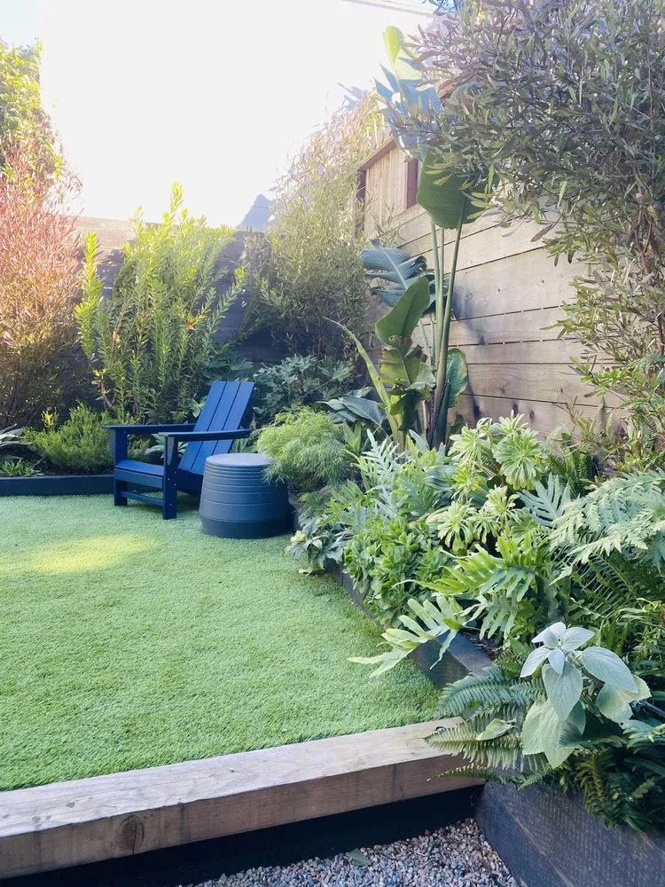 Expert lawn mowing service with custom design in San Francisco, CA by Small Spot Gardens