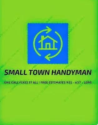 Small Town Handyman Logo