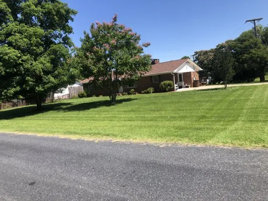 Small Town Lawn Care Logo