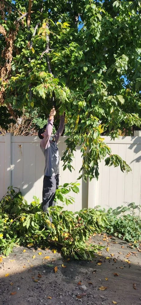 Affordable garden landscaping in Kuna, ID by Small Town Lawn Service