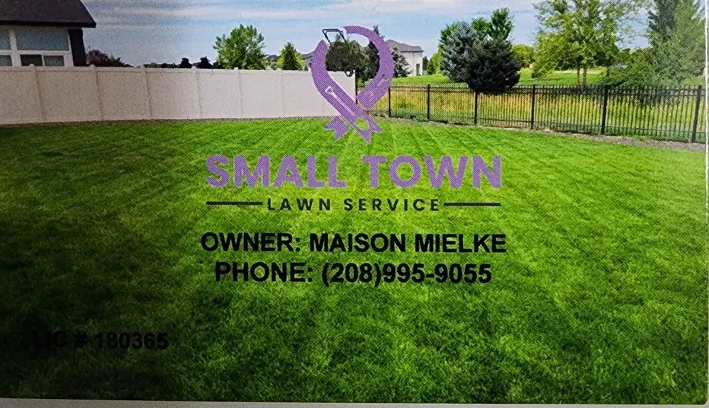 Local garden landscaping in Kuna, ID - Small Town Lawn Service