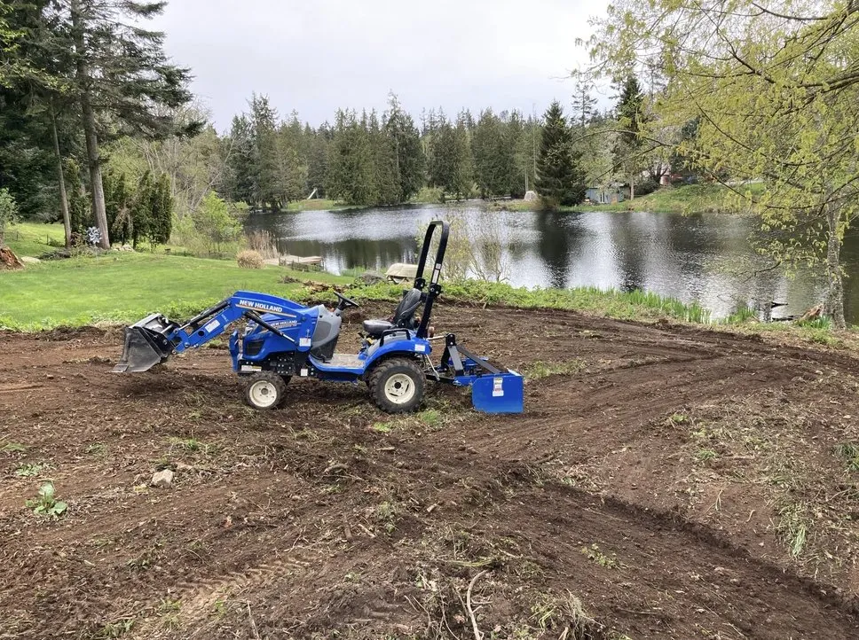 Expert outdoor landscaping in Camano, WA - Small Tractor Service