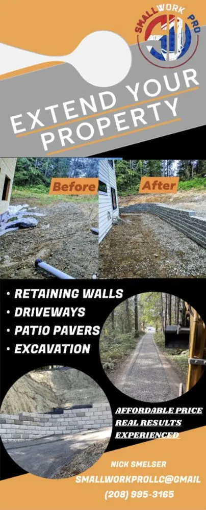 Reliable landscape installation for homes across Boise, ID - Smallwork Pro