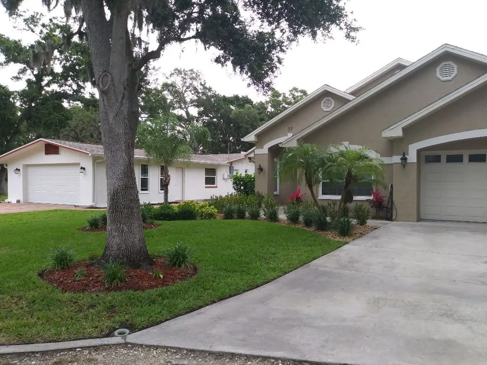 Local outdoor landscaping for homes in Palm Harbor, FL by Smart choice lawn care