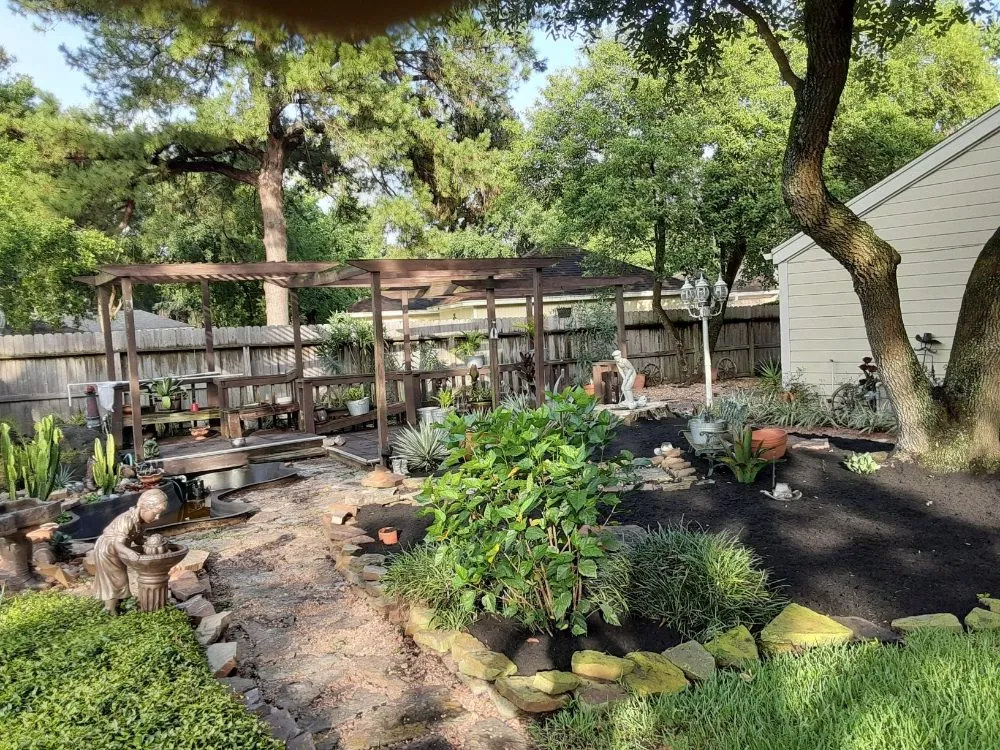 Top-rated yard cleanup service in Spring, TX by Smart Dumb Katz Landscaping