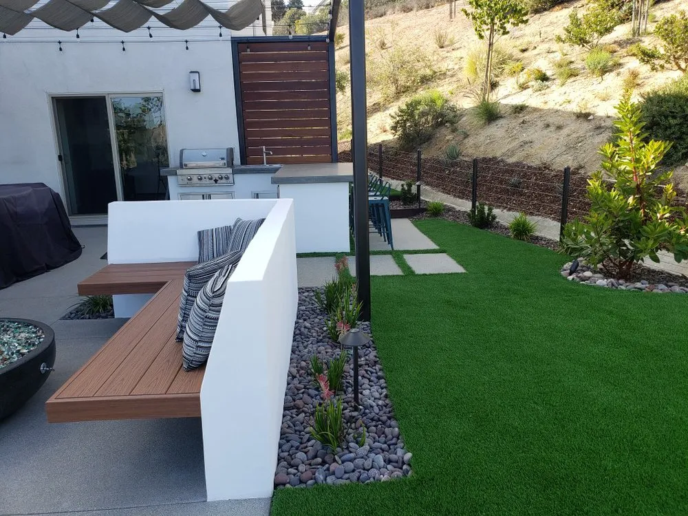 Custom outdoor landscaping in San Diego, CA by Smart Landscape
