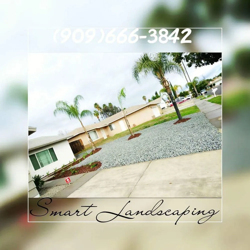 Local landscape installation in Fontana, CA by Smart Landscaping