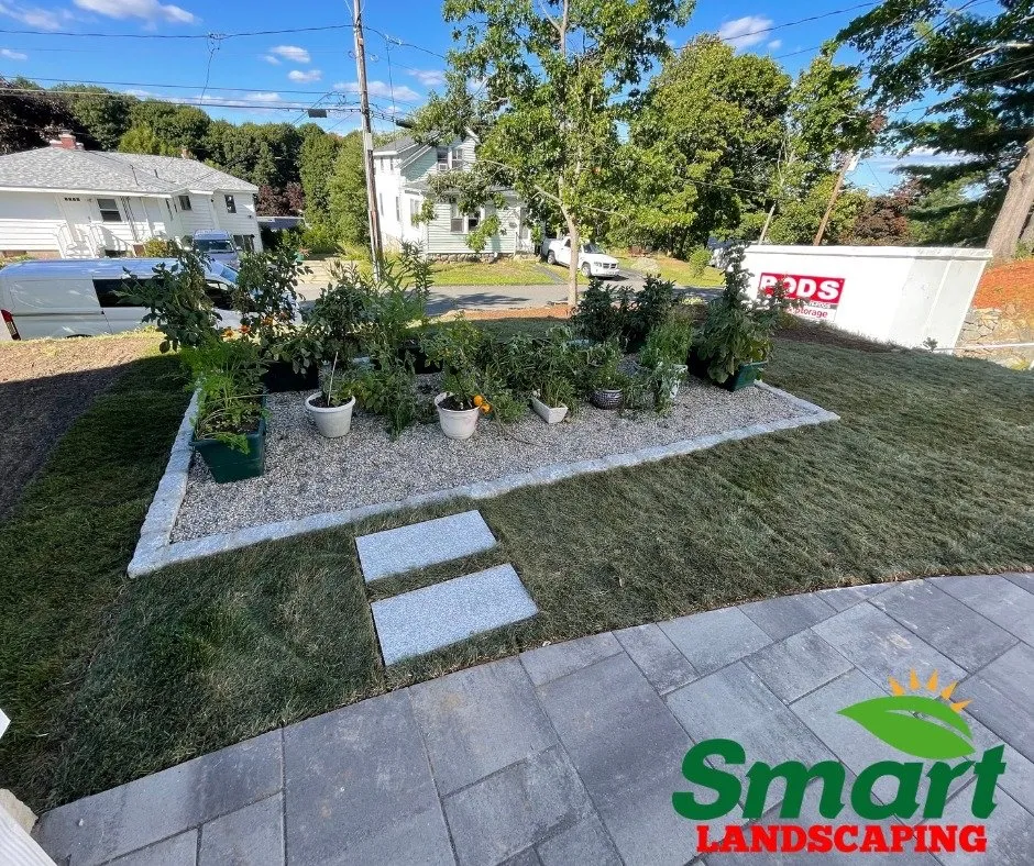 Custom outdoor landscaping for outdoor upgrades across Framingham, MA - Smart Landscaping