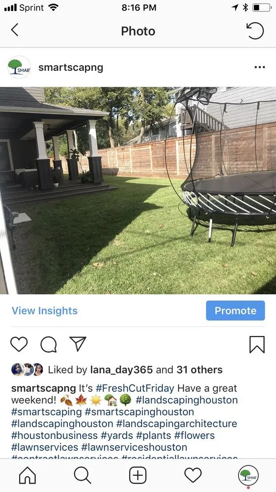 Expert landscaping services for homes in Houston, TX by Smartscaping