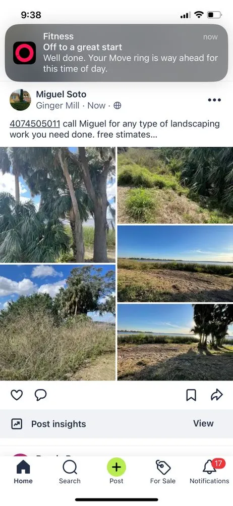 Affordable garden landscaping for outdoor upgrades in Kissimmee, FL by Smcl & J Landscaping