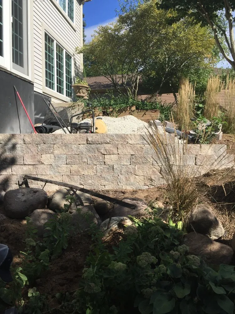 Custom lawn care service for outdoor upgrades in Woodstock, IL by SMG Lawn & Landscaping