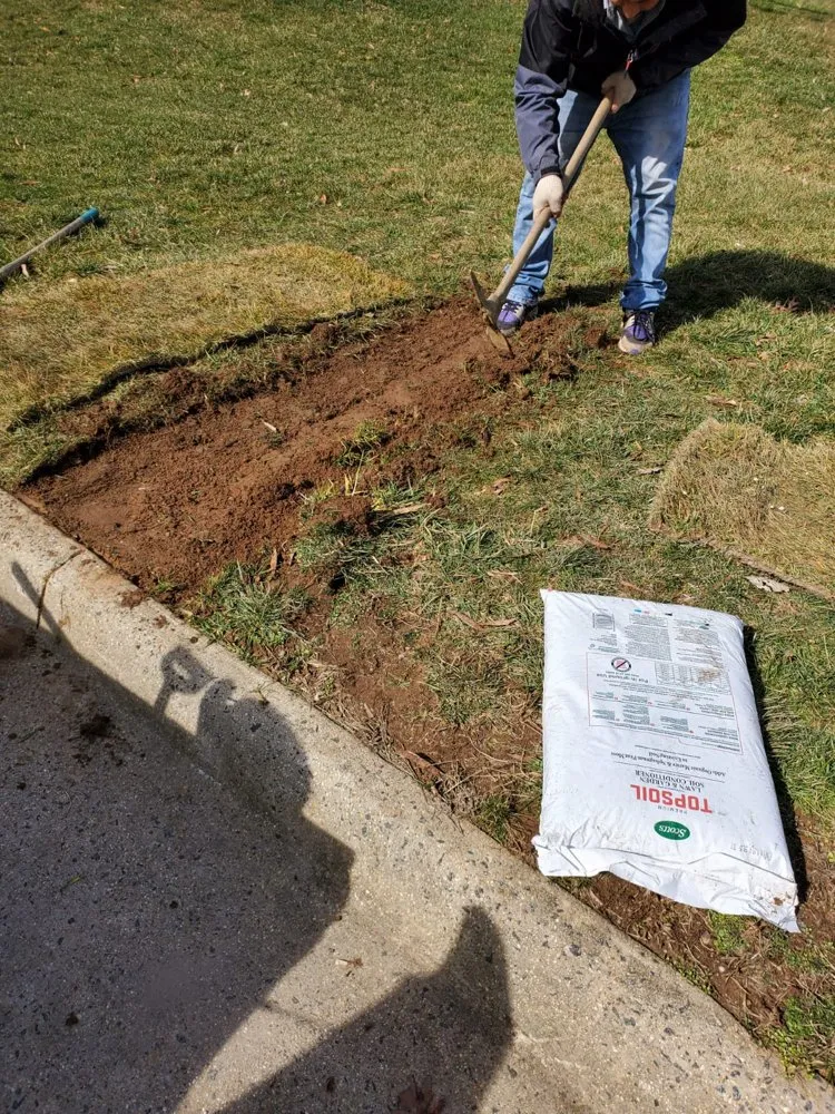 Expert landscape installation for beautiful yards in Woodbridge, VA by SMG Services