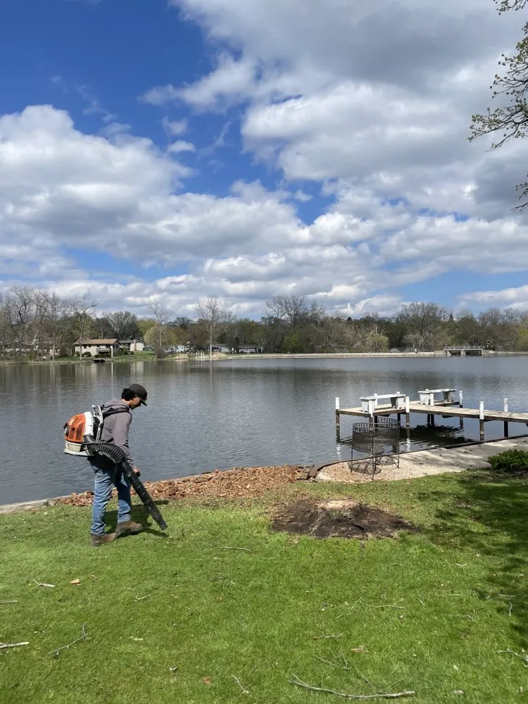 Local landscape installation in Lake in the Hills, IL by Smile Property Maintenance