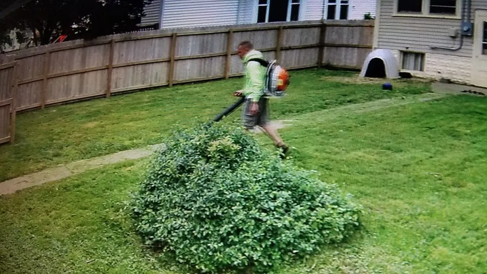 Professional lawn mowing service with custom design in Rushville, IN by Smiley's Lawn & Landscape