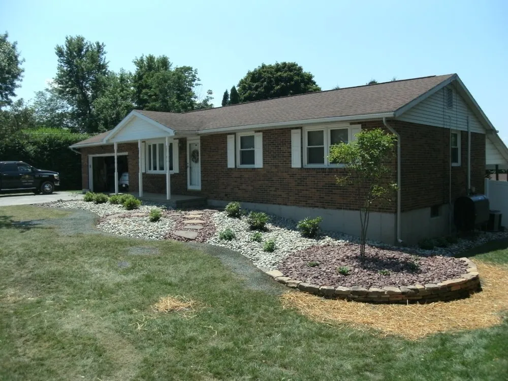 Professional yard cleanup service for residential properties in Cherryville, PA by Smiley's Lawn Care & Landscaping