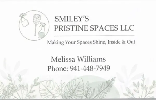 Smiley’s Pristine Spaces Logo