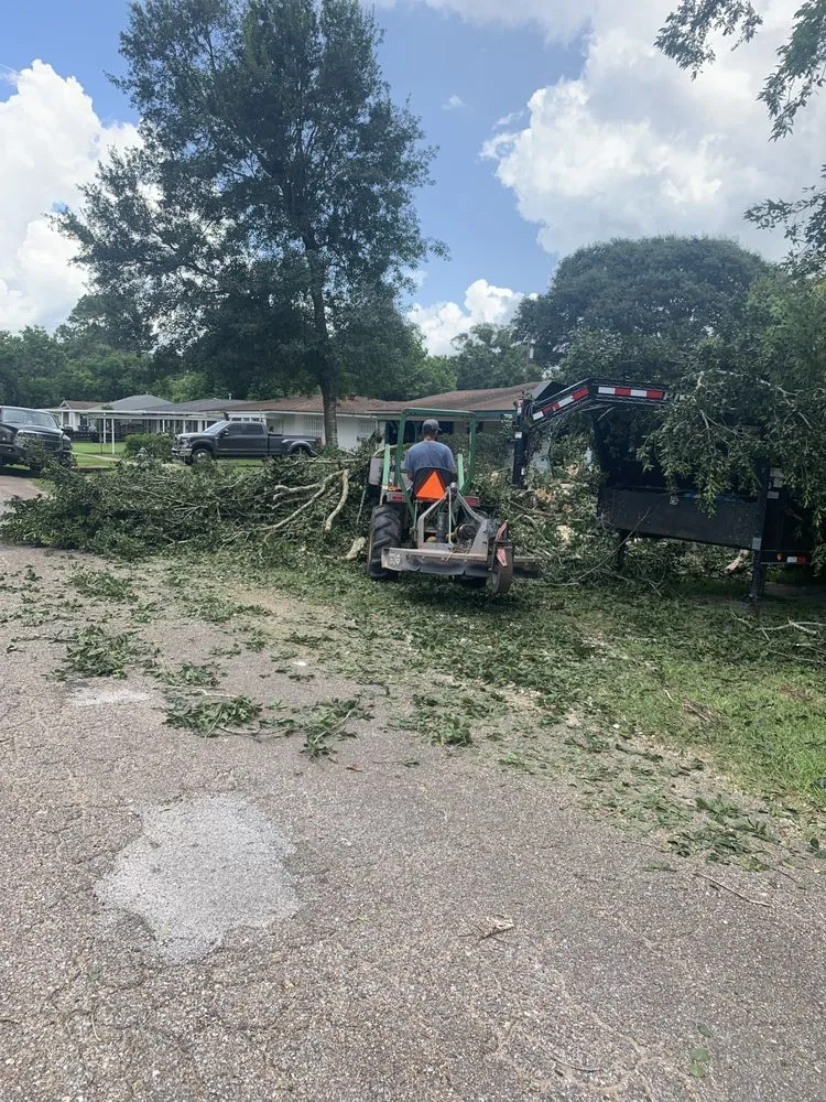 Expert lawn mowing service with custom design in Brazoria, TX by Smith & Son Property Maintenance and Lawn Care