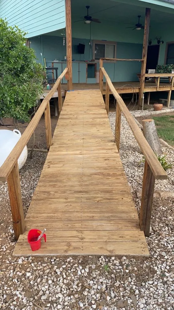 Professional outdoor landscaping for beautiful yards in Devine, TX by Smith And Myers Home Remodeling