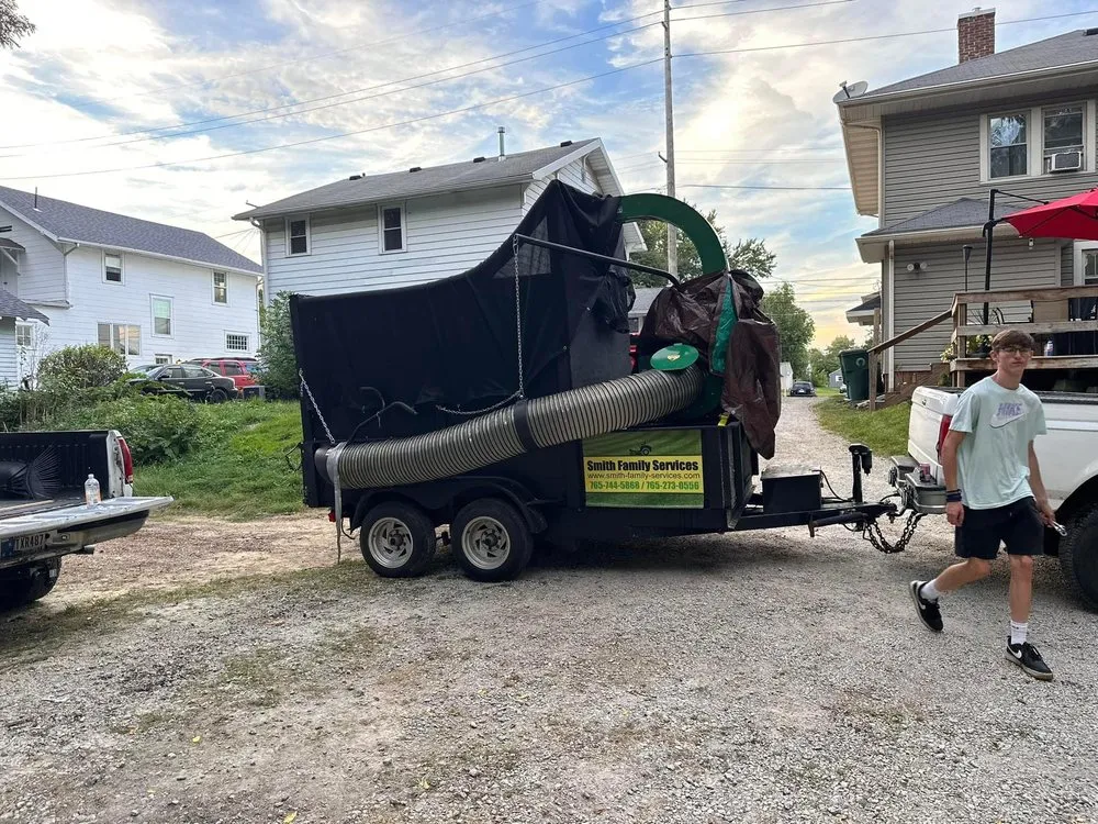 Custom lawn care service with custom design in Muncie, IN by Smith Family Services