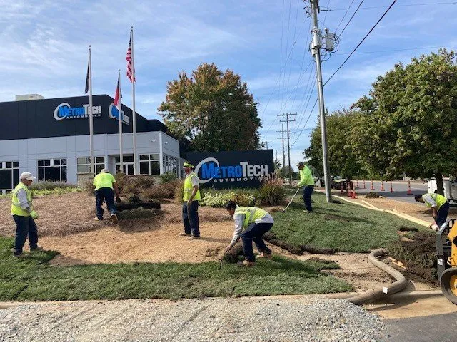 Top-rated landscape design for residential properties in Indian Trail, NC by Smith Ground Management