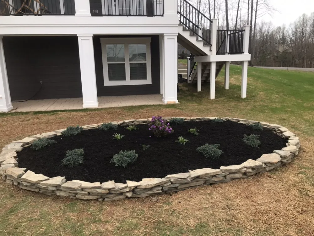 Custom landscape design for residential properties in Spotsylvania Courthouse, VA by Smith Landscaping