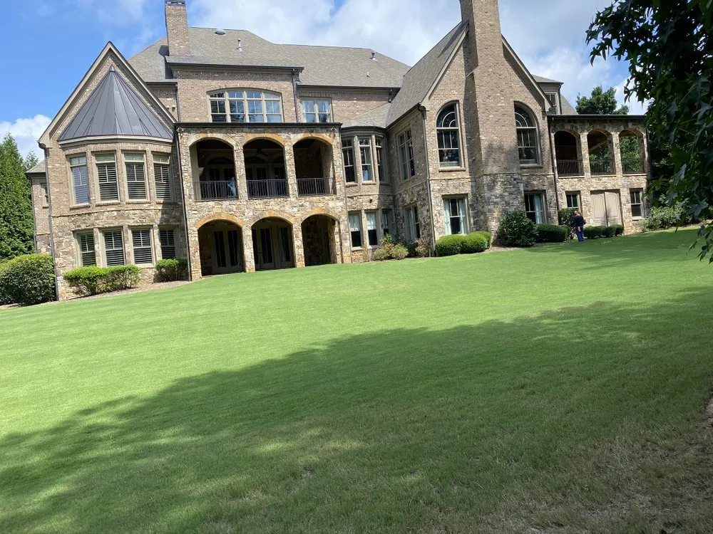 Local garden landscaping for homes in Cumming, GA by Smith Lawn And Property Services