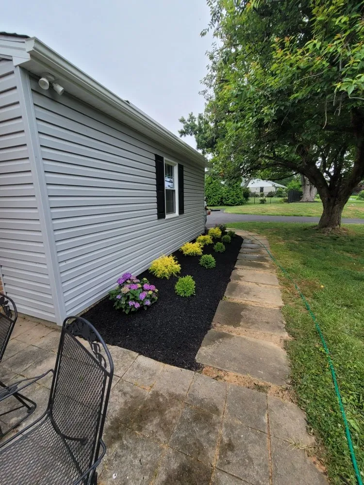 Expert garden landscaping for homes in Hydes, MD by Smith Services Landscapes