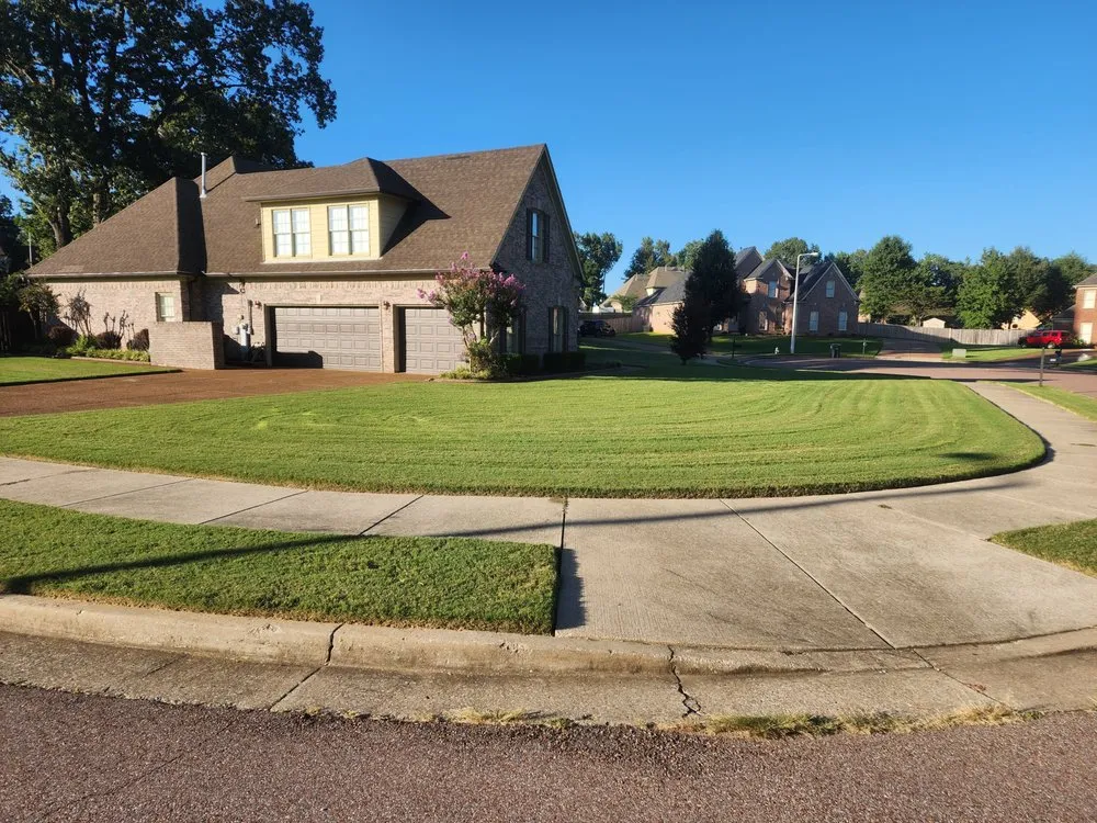 Top-rated lawn mowing service for homes across Bartlett, TN - Smith's Landscaping & Outdoor Solutions