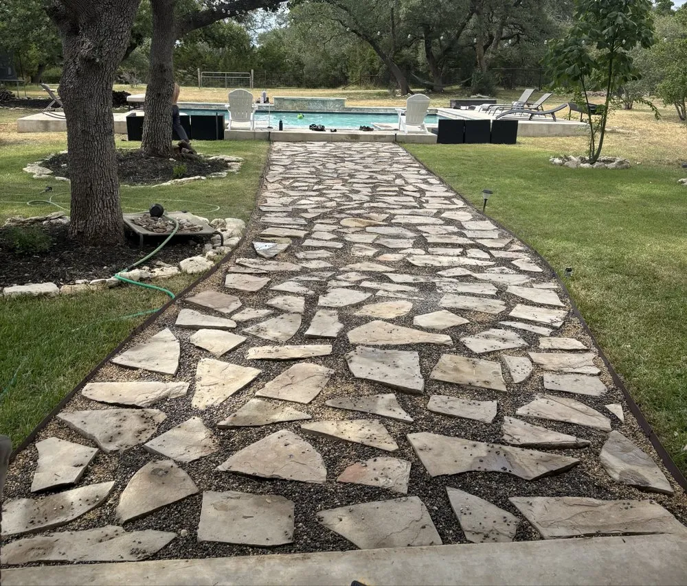 Custom landscaping services in Bulverde, TX by Smith’s Lawn & Landscape