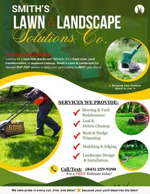 Smiths Lawn & Landscape Solutions Logo