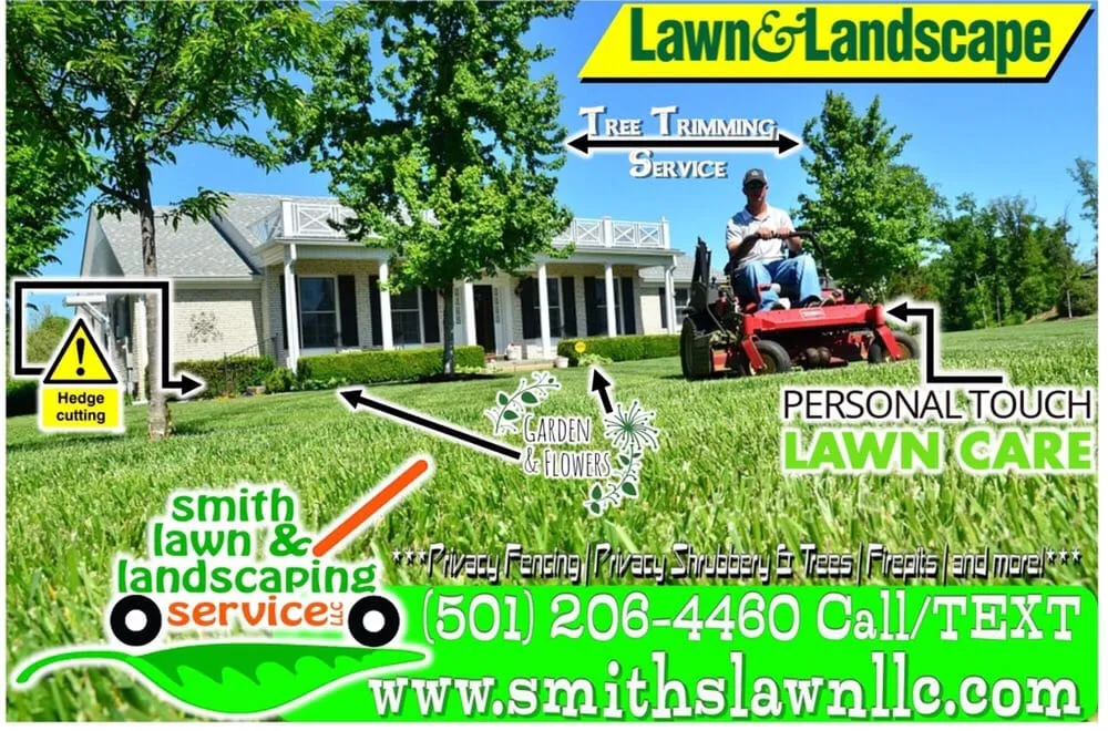 Top-rated landscaping services in Tumbling Shoals, AR by Smith's Lawn & Landscaping Service