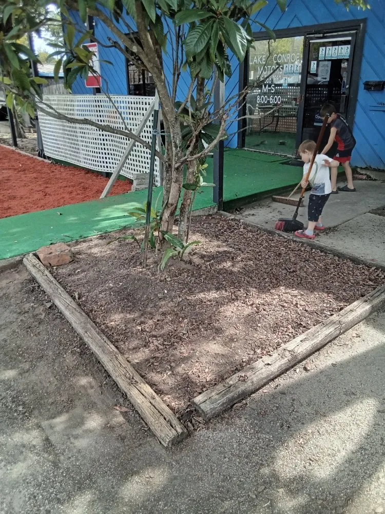 Top-rated garden landscaping in Conroe, TX by Smiths Lawn Service