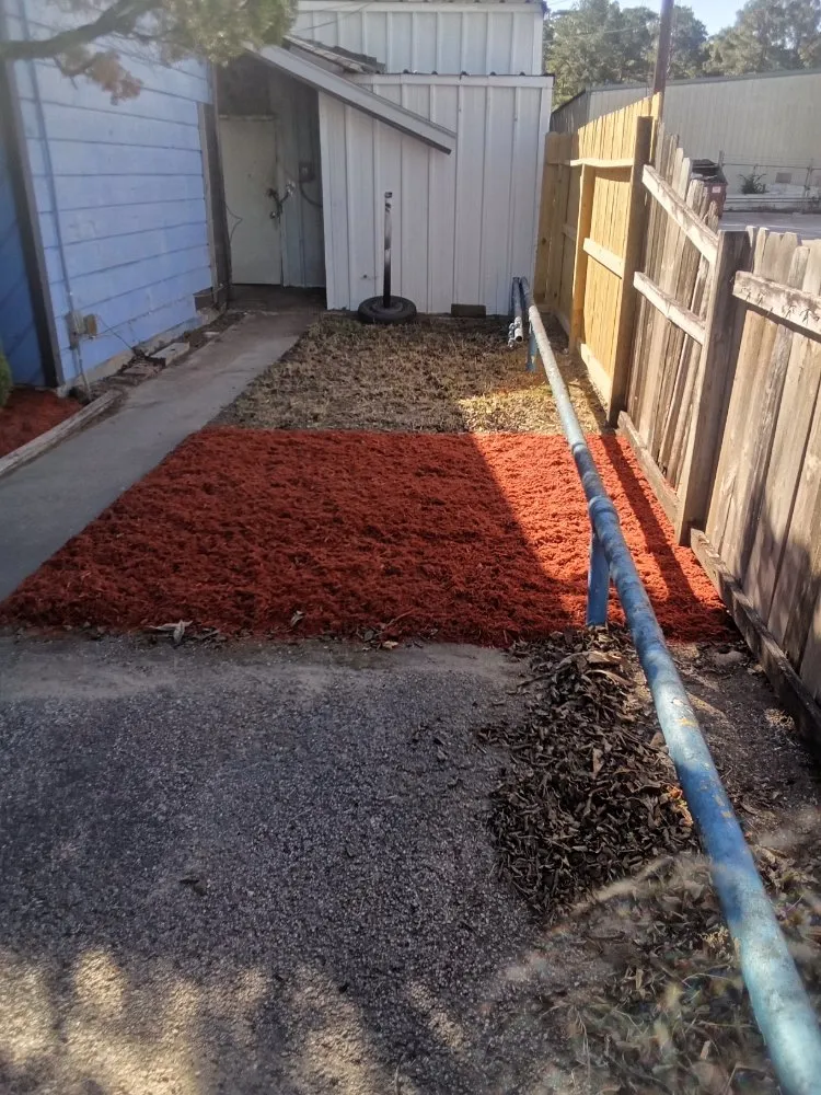 Custom landscape design with custom design across Conroe, TX - Smiths Lawn Service