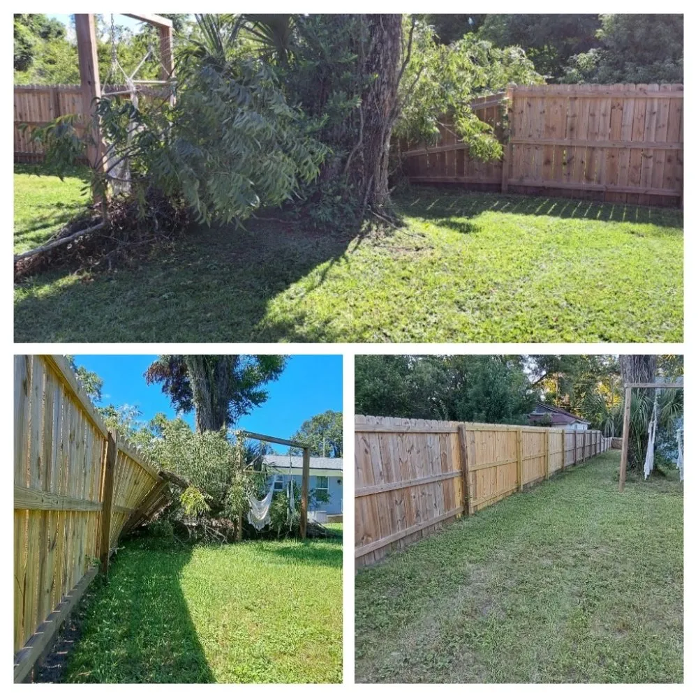 Reliable yard cleanup service for beautiful yards in Pensacola, FL by Smith's Pressure Washing & Lawn Care Services