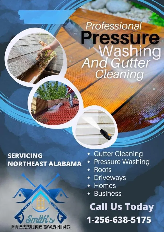 Local yard maintenance for beautiful yards in Fort Payne, AL by Smith's Pressure Washing