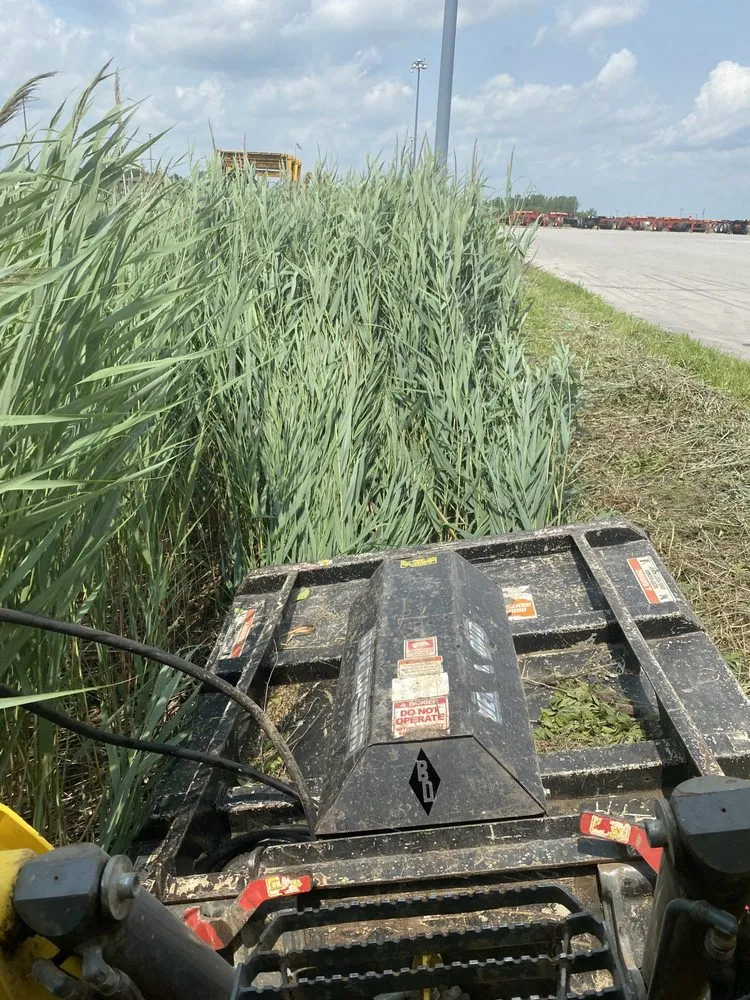 Custom landscape installation in Columbus, OH by Smiths property management