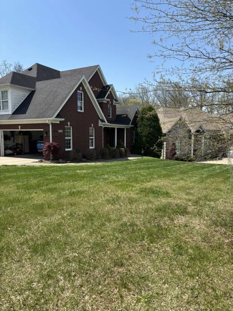 Affordable landscape design with custom design in Louisville, KY by Smiths Property Management