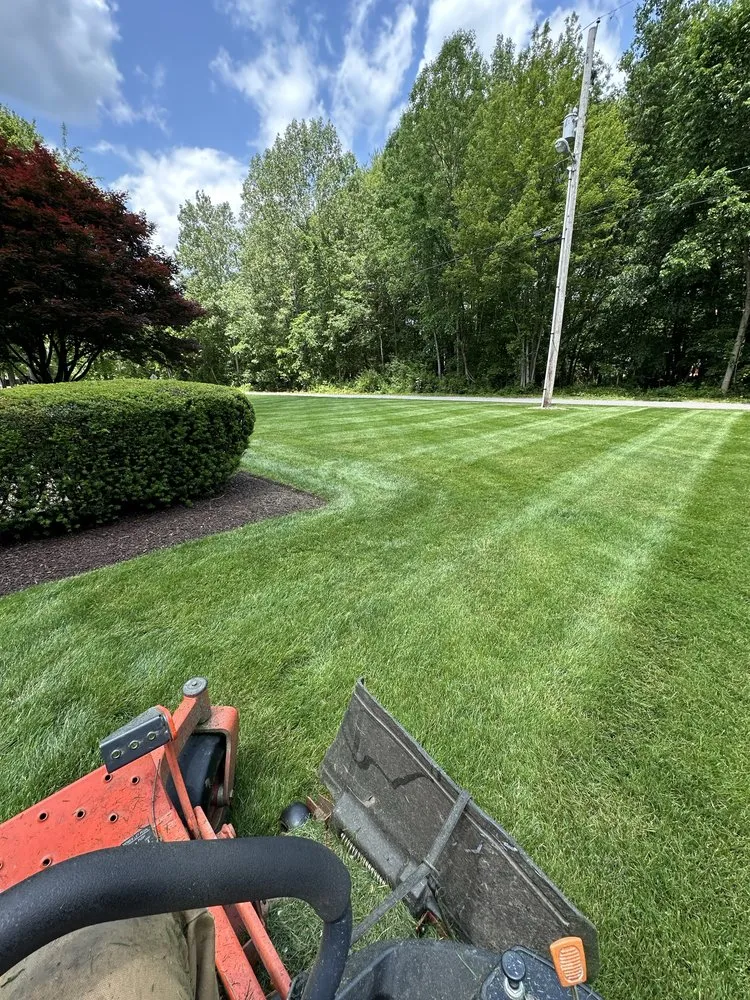 Expert outdoor landscaping with custom design across Brookfield Center, OH - Smith's Services