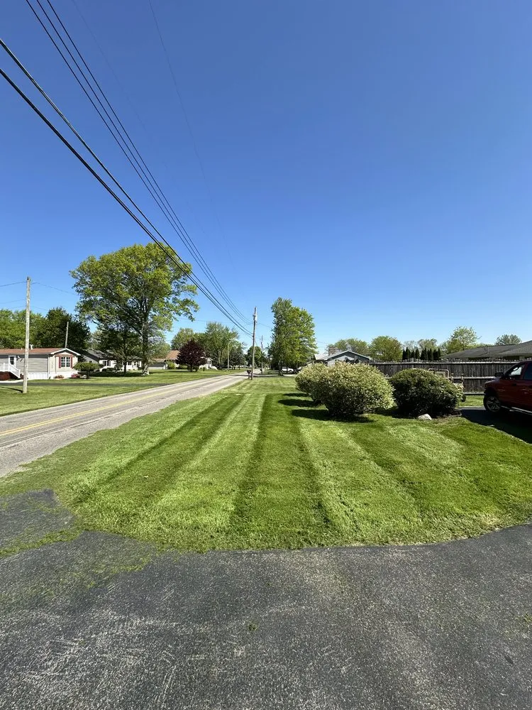 Local lawn mowing service for year-round maintenance in Brookfield Center, OH by Smith's Services