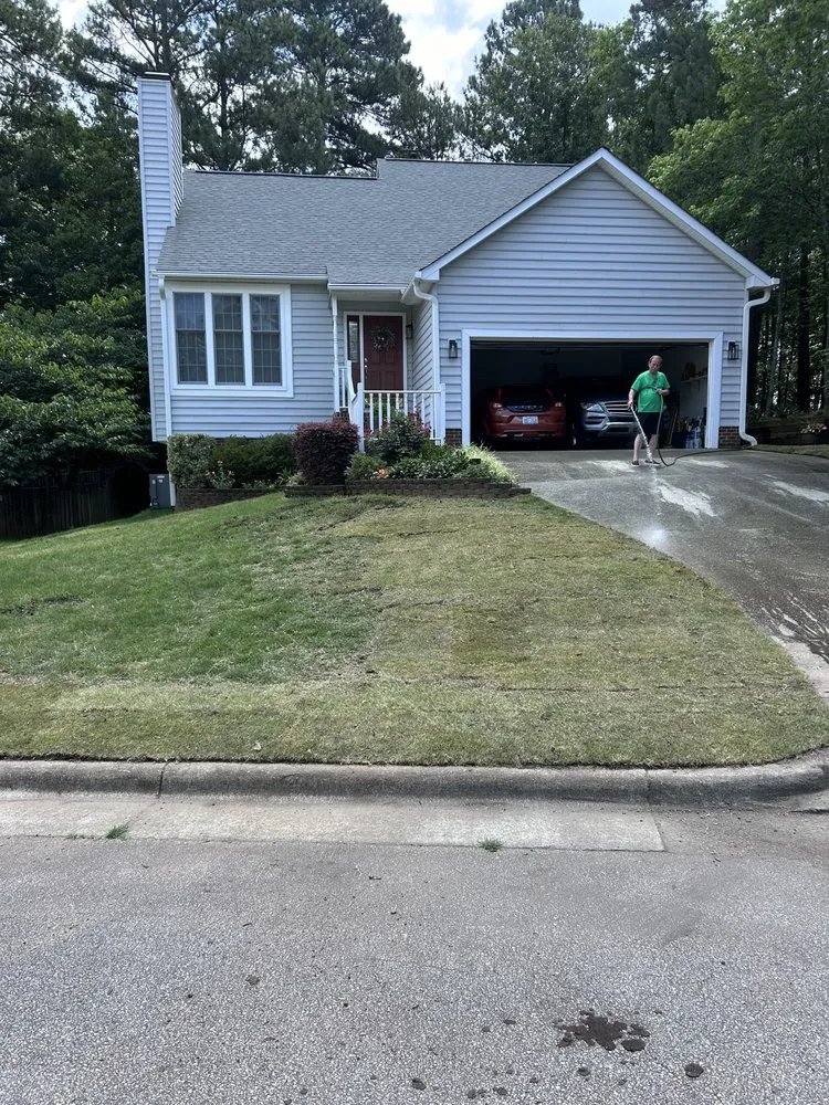 Trusted lawn mowing service in Apex, NC by Smitten Lawns