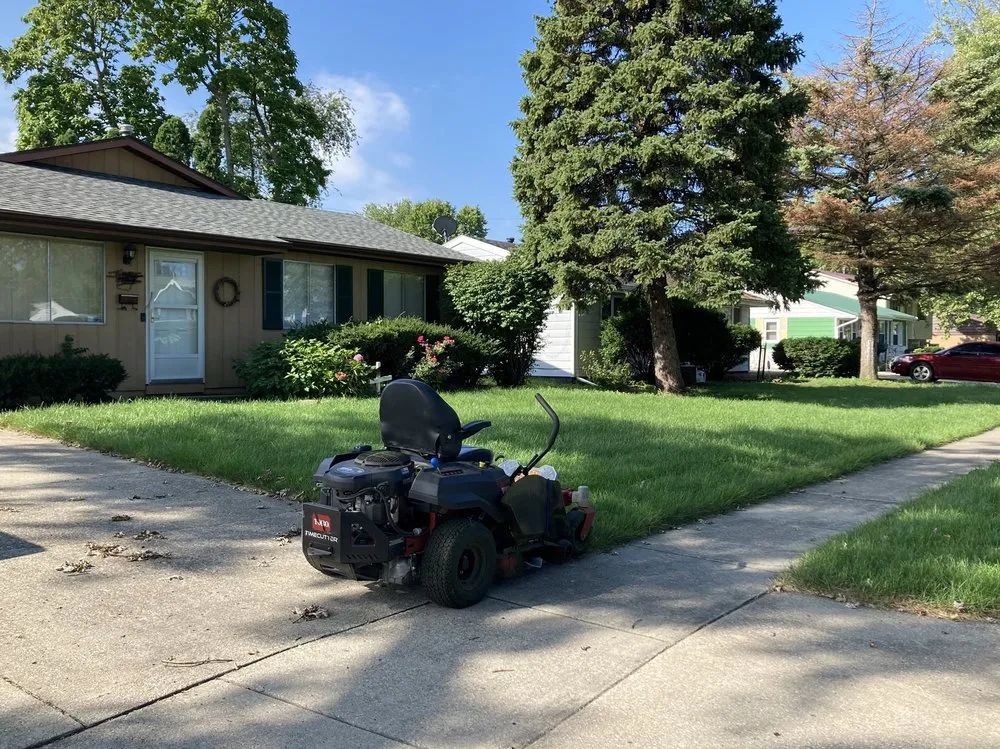 Affordable landscaping services for homes in Champaign, IL by Smitty's Lawn Service