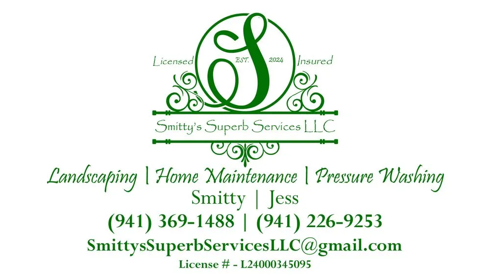 Professional landscaping services for homes in North Port, FL by Smitty's Superb Services