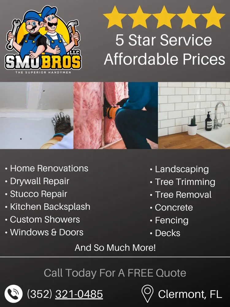 Top-rated lawn care service for homes across Clermont, FL - Smo Bros