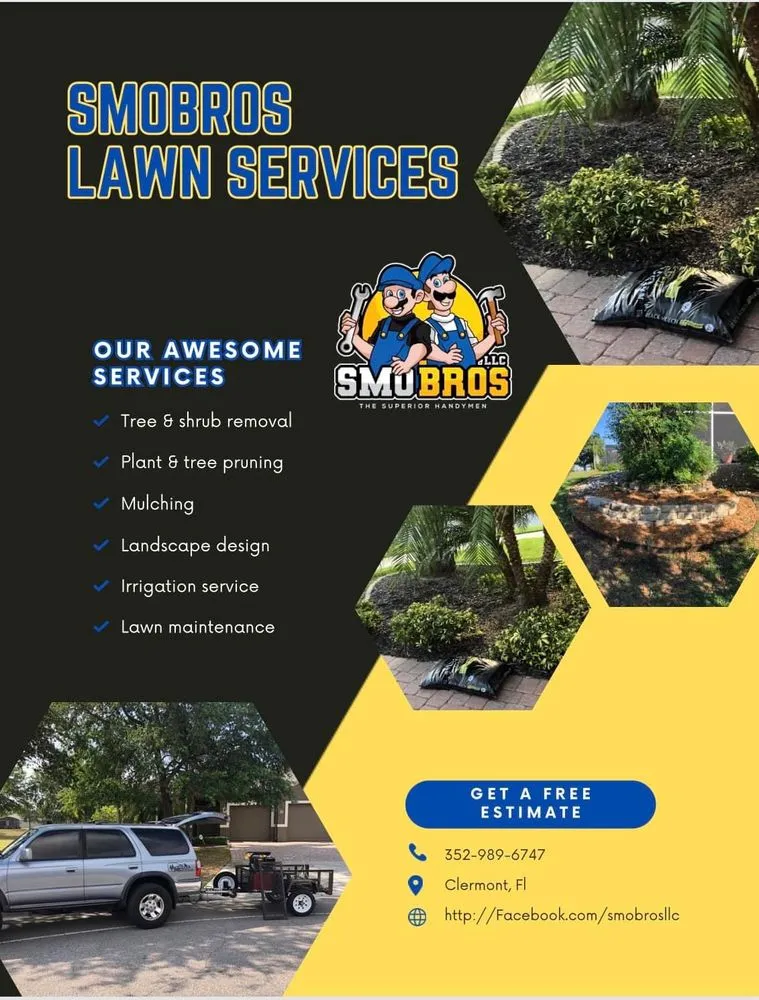 Local landscaping services in Clermont, FL - Smo Bros