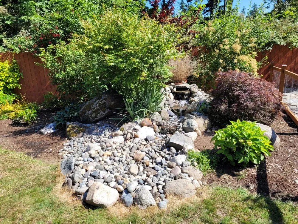 Affordable garden landscaping for residential properties in Sedro-Woolley, WA by Smokey Mountain Landscapes