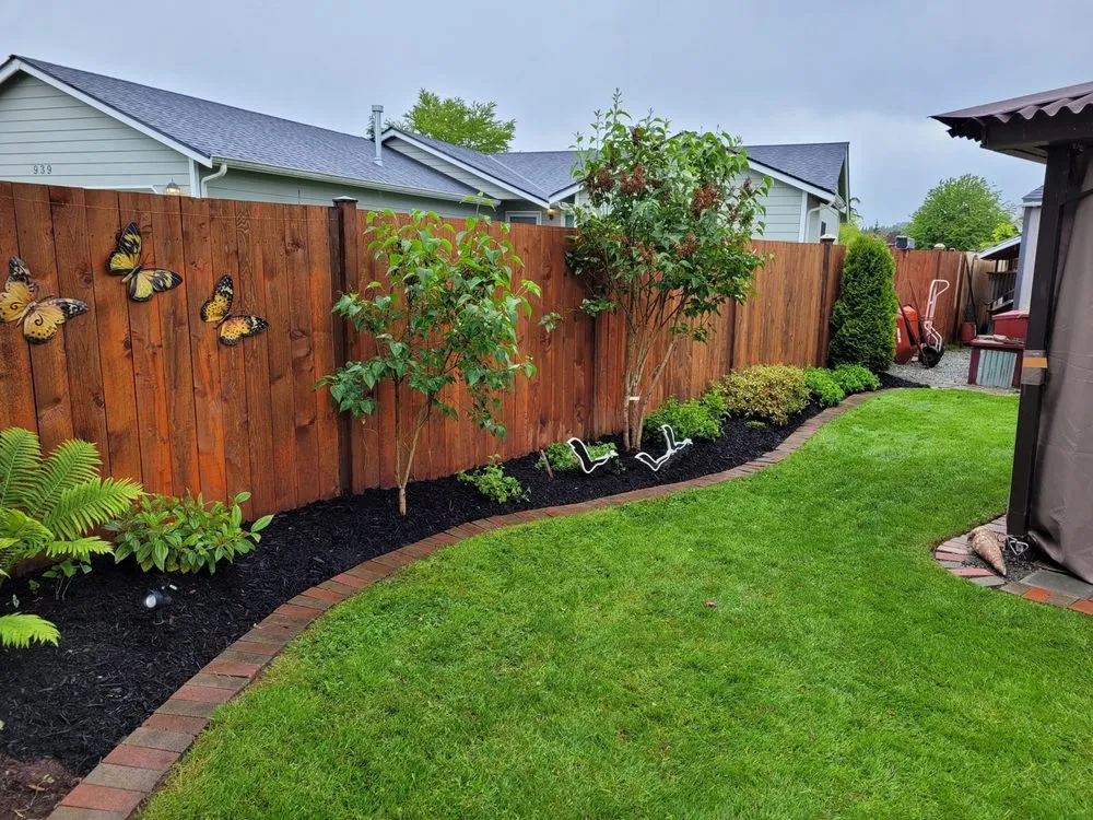 Local garden landscaping with custom design in Sedro-Woolley, WA by Smokey Mountain Landscapes