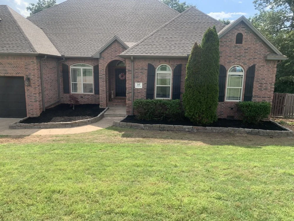 Reliable yard cleanup service for residential properties across Elkins, AR - Smokin’ Aces Lawn Care