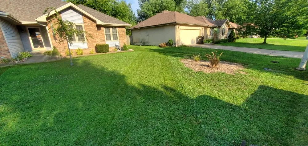 Expert garden landscaping for residential properties in Springfield, MO by Smokin Mowhawk Lawn Care