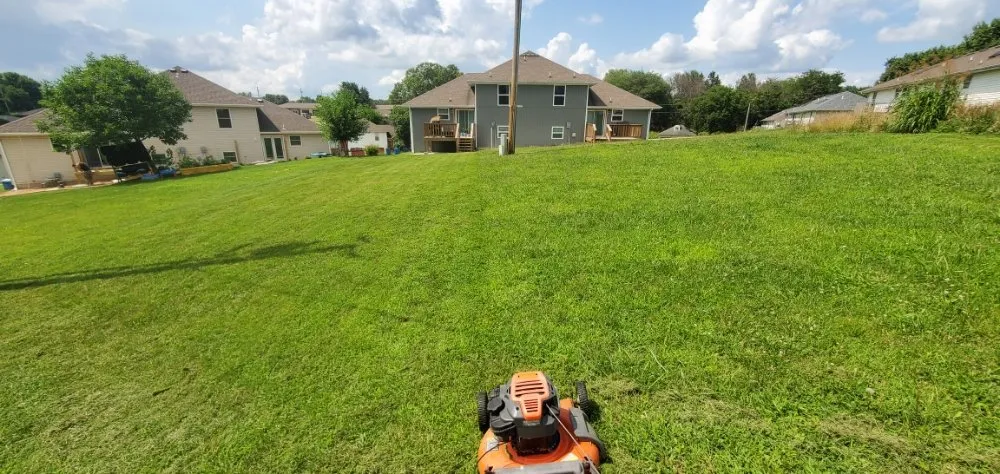 Custom outdoor landscaping in Springfield, MO - Smokin Mowhawk Lawn Care